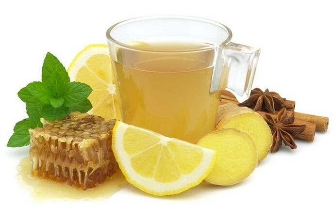 Ginger lemon drink for skin rejuvenation